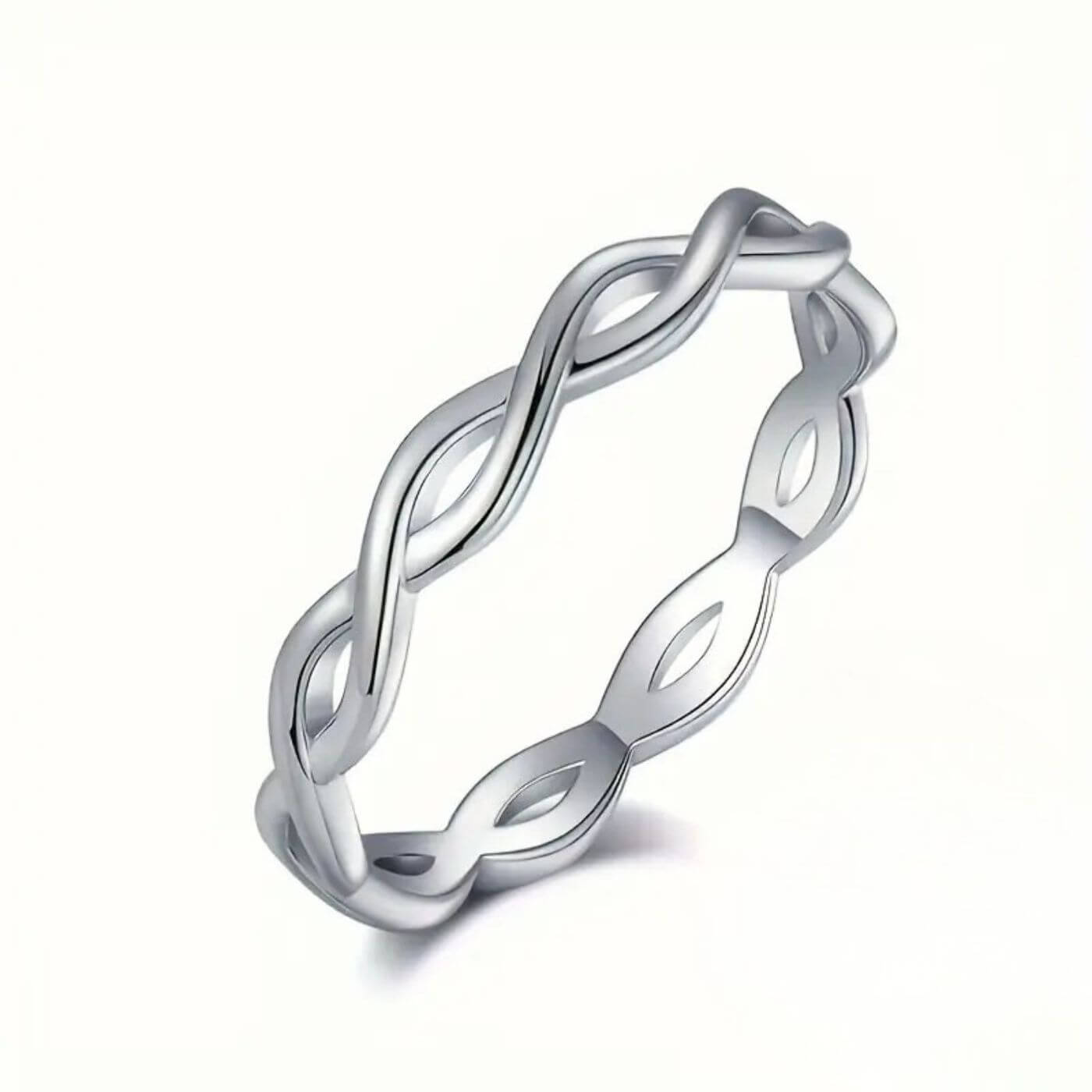 Classic Sterling Silver Braided Ring