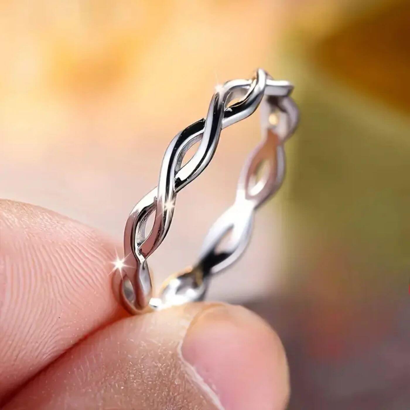 Classic Sterling Silver Braided Ring