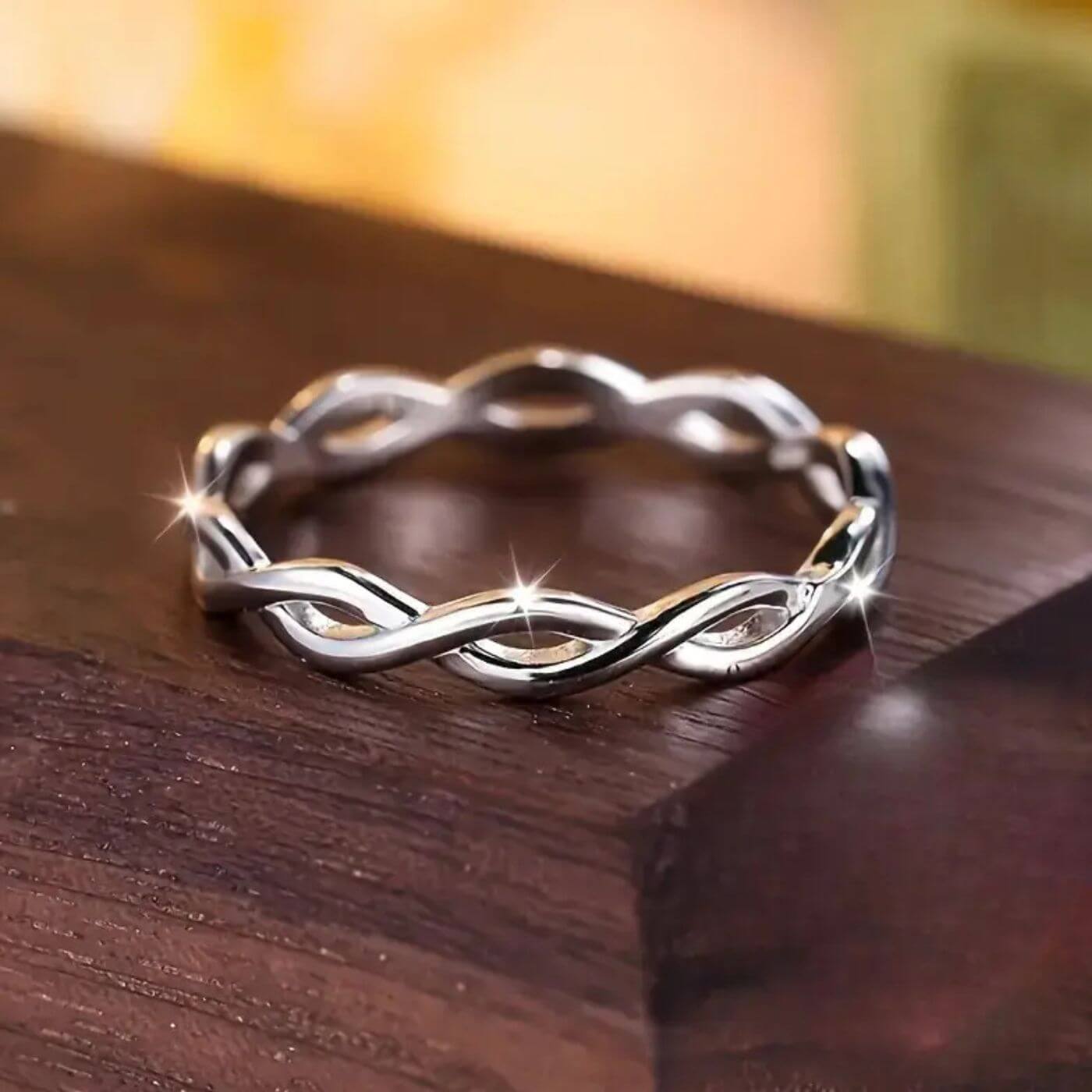 Classic Sterling Silver Braided Ring