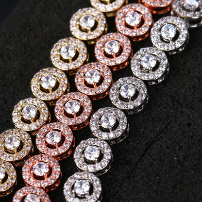Elegant Diamond Cluster Bracelet