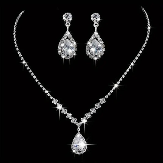 Elegant Diamond Jewelry Set