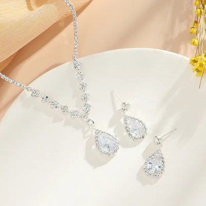 Elegant Diamond Jewelry Set
