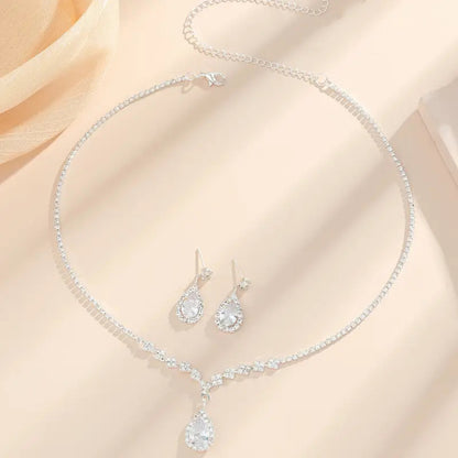 Elegant Diamond Jewelry Set