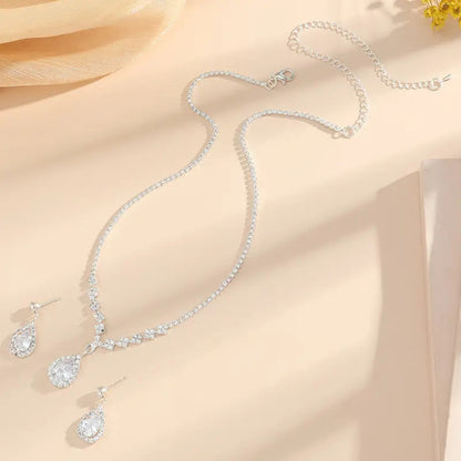 Elegant Diamond Jewelry Set