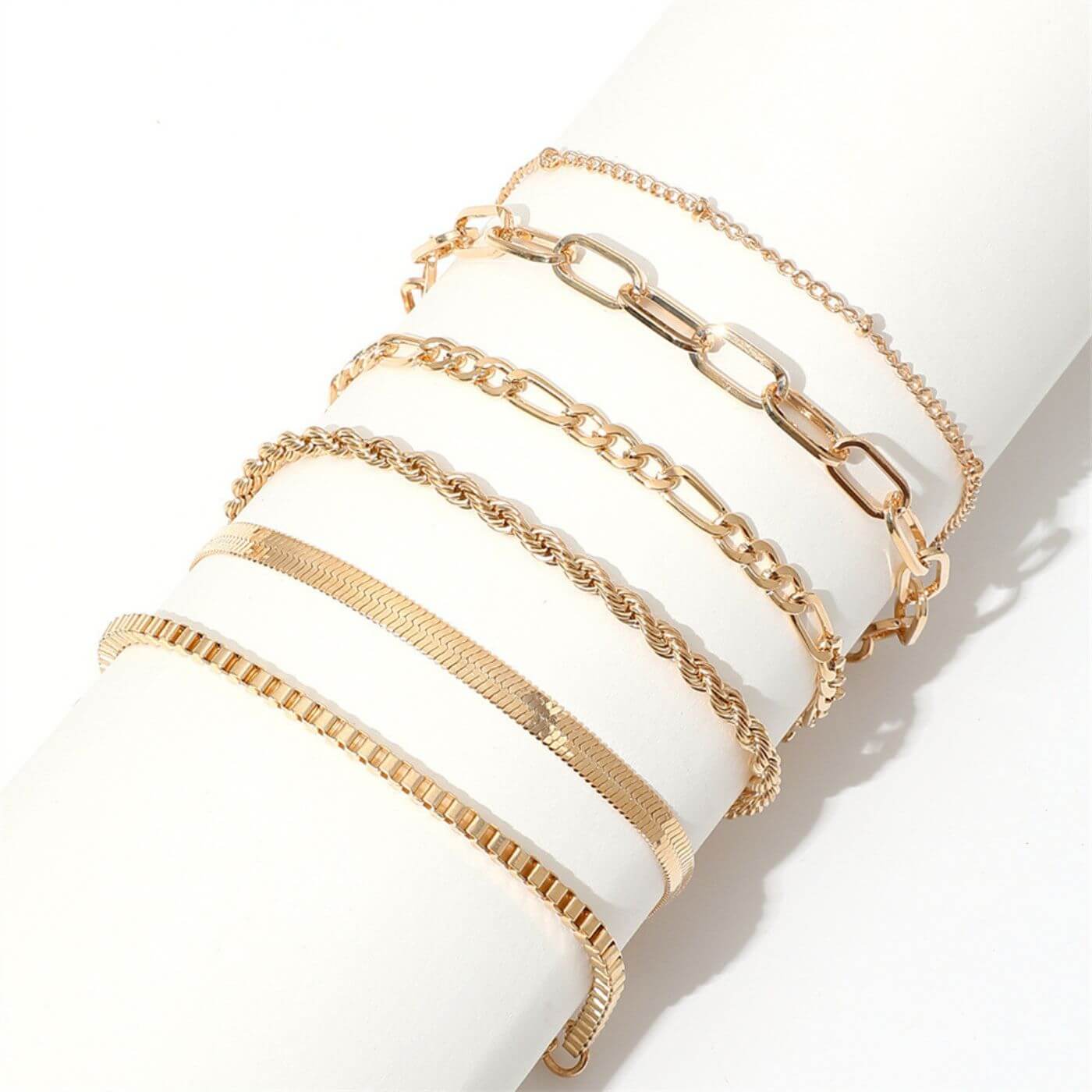 Elegant Link Bracelet Collection