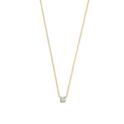 Elegant Moissanite Pendant Necklace
