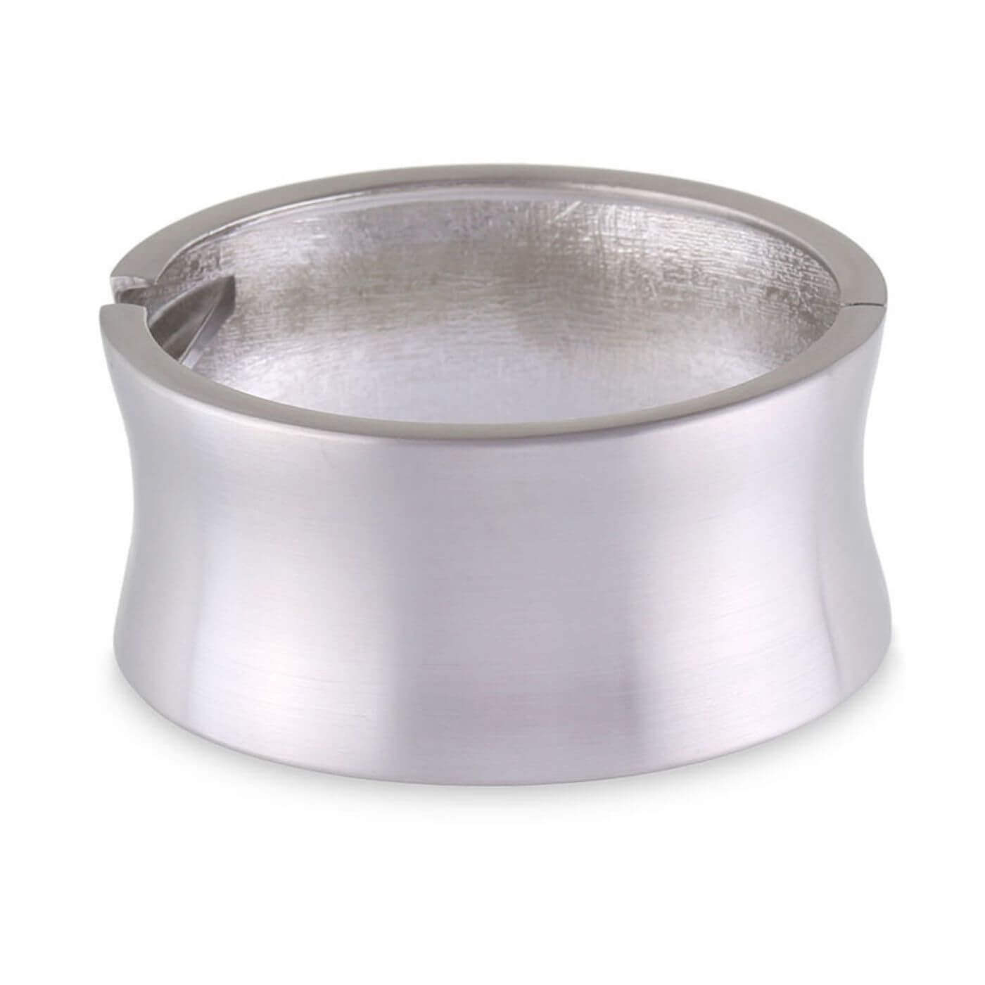 Elegant Polished Wide Band Bracelet