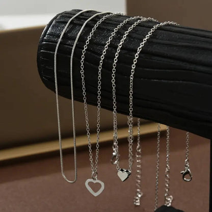 Exquisite Layered Love Pendant Necklace