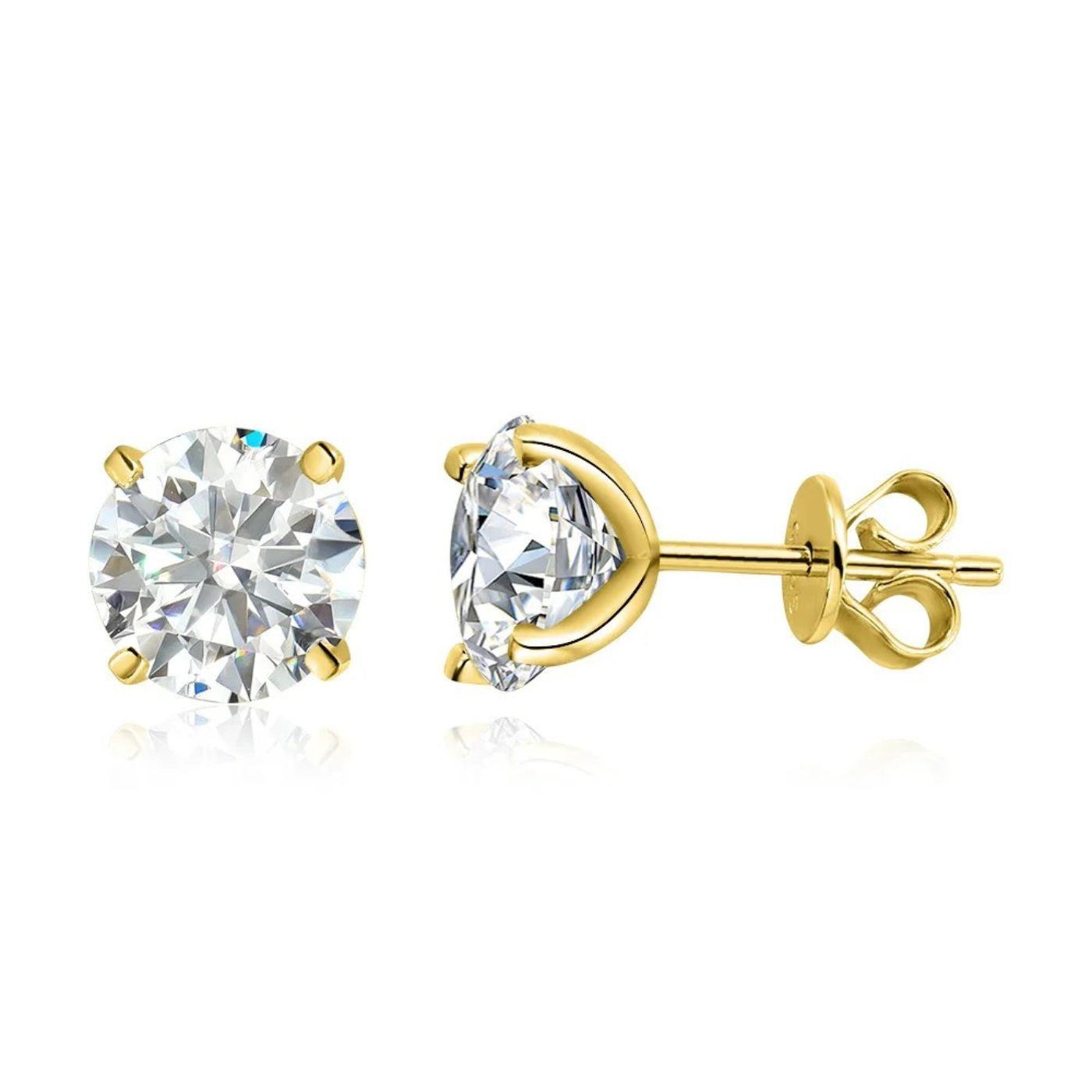 Exquisite Zirconia Stud Earrings