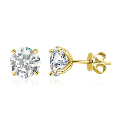 Exquisite Zirconia Stud Earrings