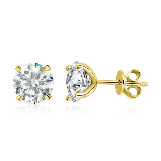 Exquisite Zirconia Stud Earrings
