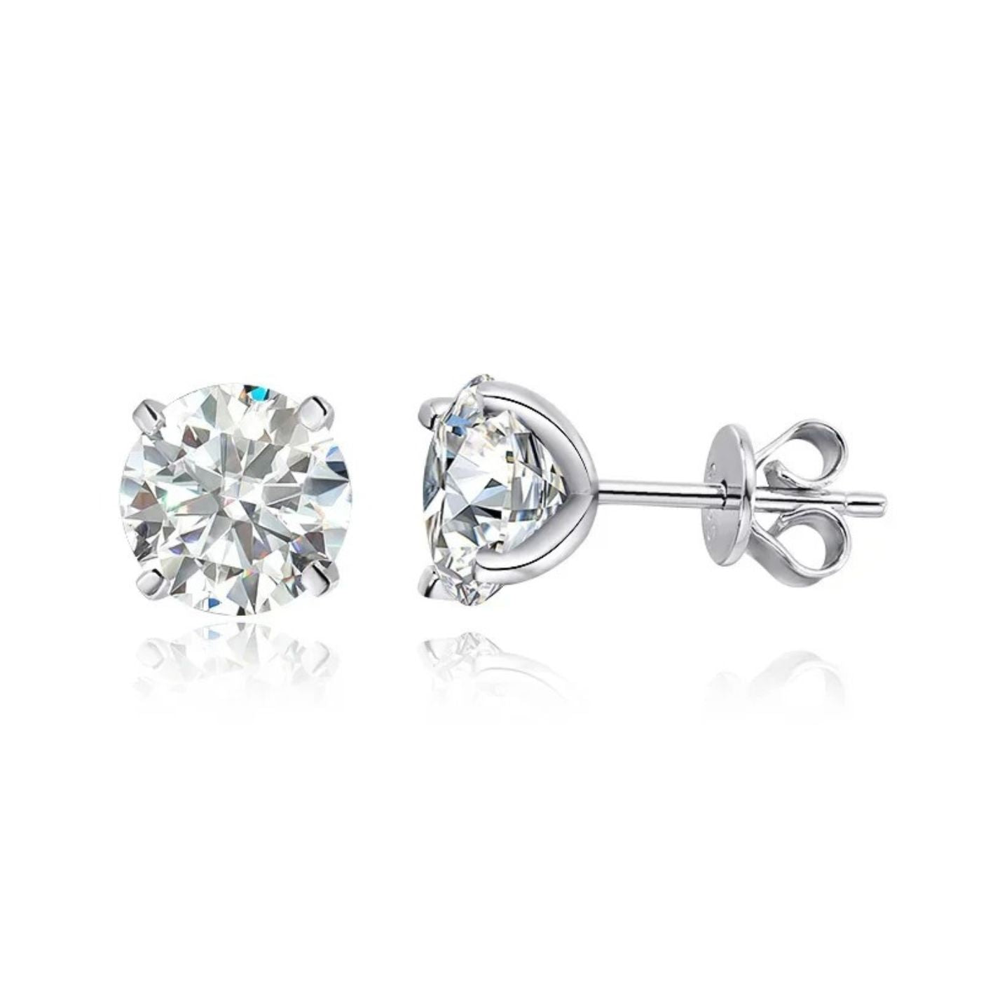 Exquisite Zirconia Stud Earrings