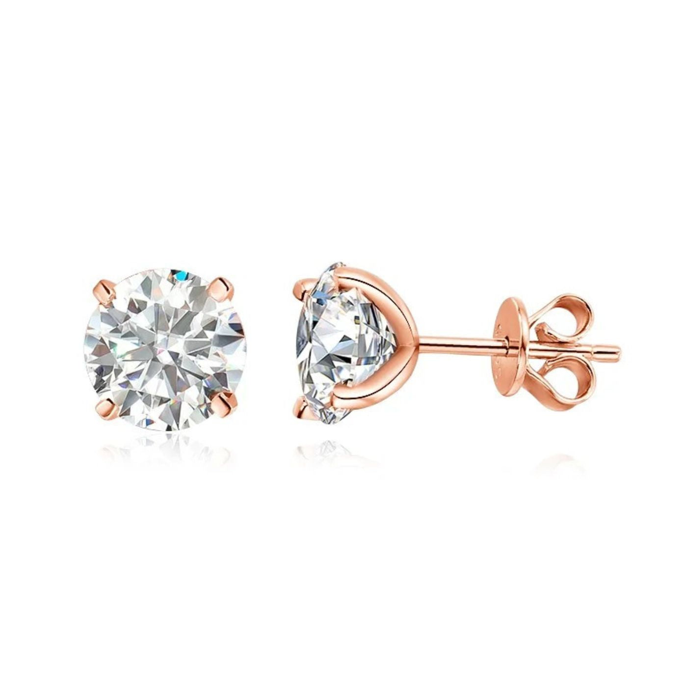 Exquisite Zirconia Stud Earrings