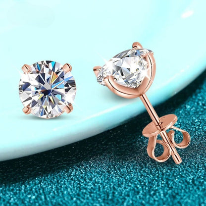 Exquisite Zirconia Stud Earrings