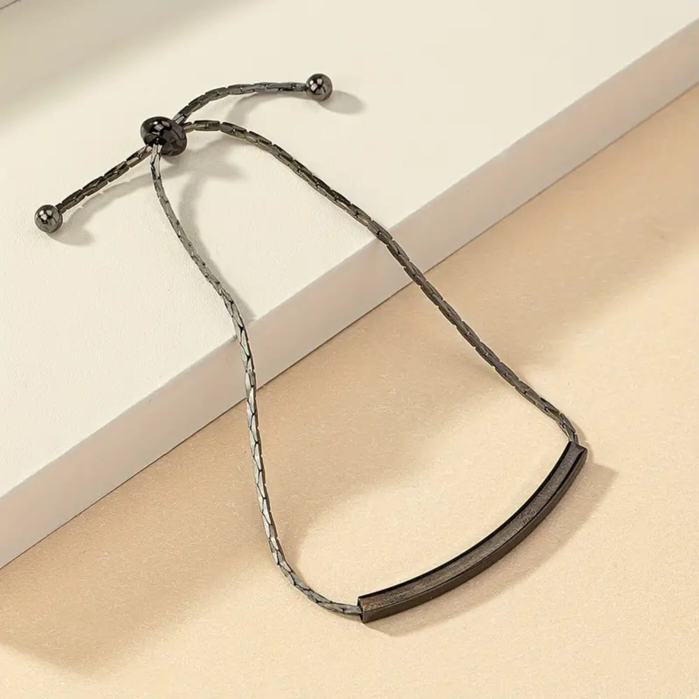 Luxe Metal Bar Bracelet