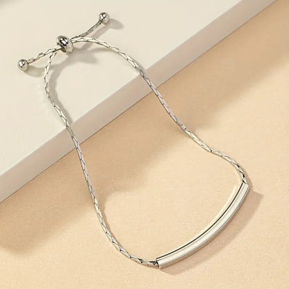 Luxe Metal Bar Bracelet