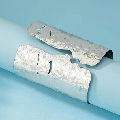 Luxury Artistic Face Open Cuff Bracelet