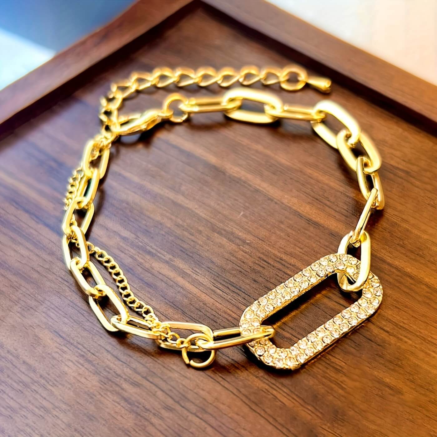 Luxury Crystal Chain Bracelet