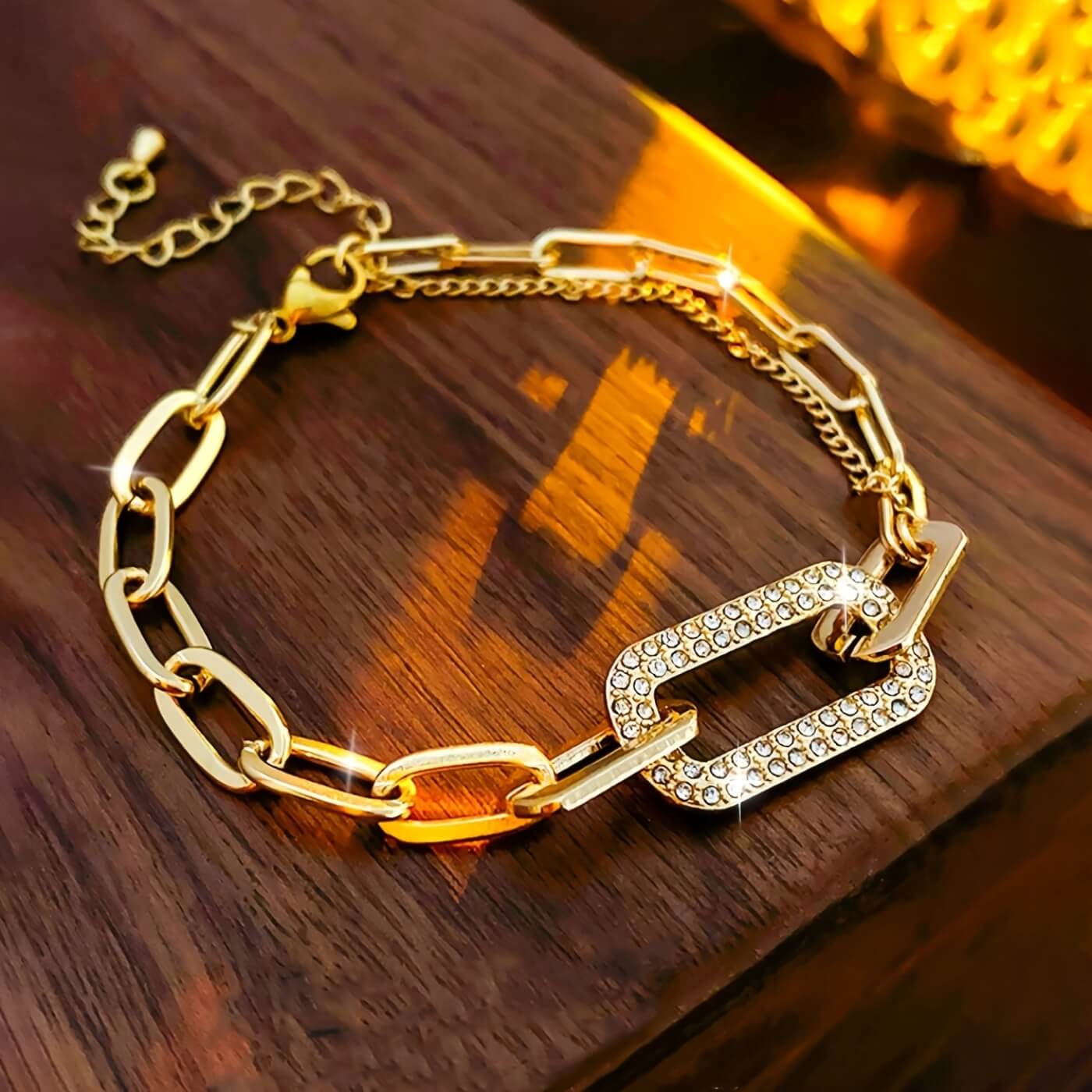 Luxury Crystal Chain Bracelet