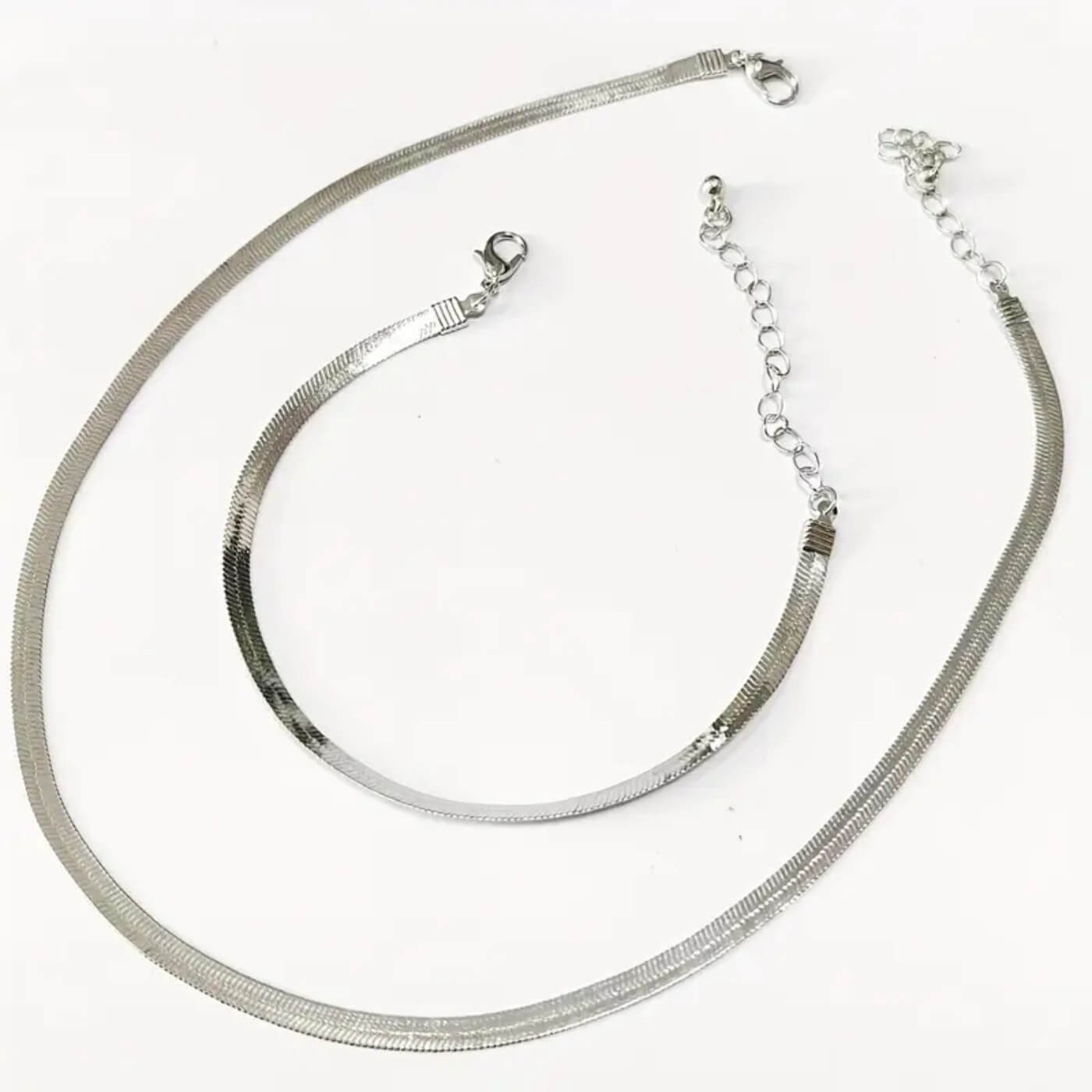 Luxury Crystal Minimalist Necklace & Bracelet
