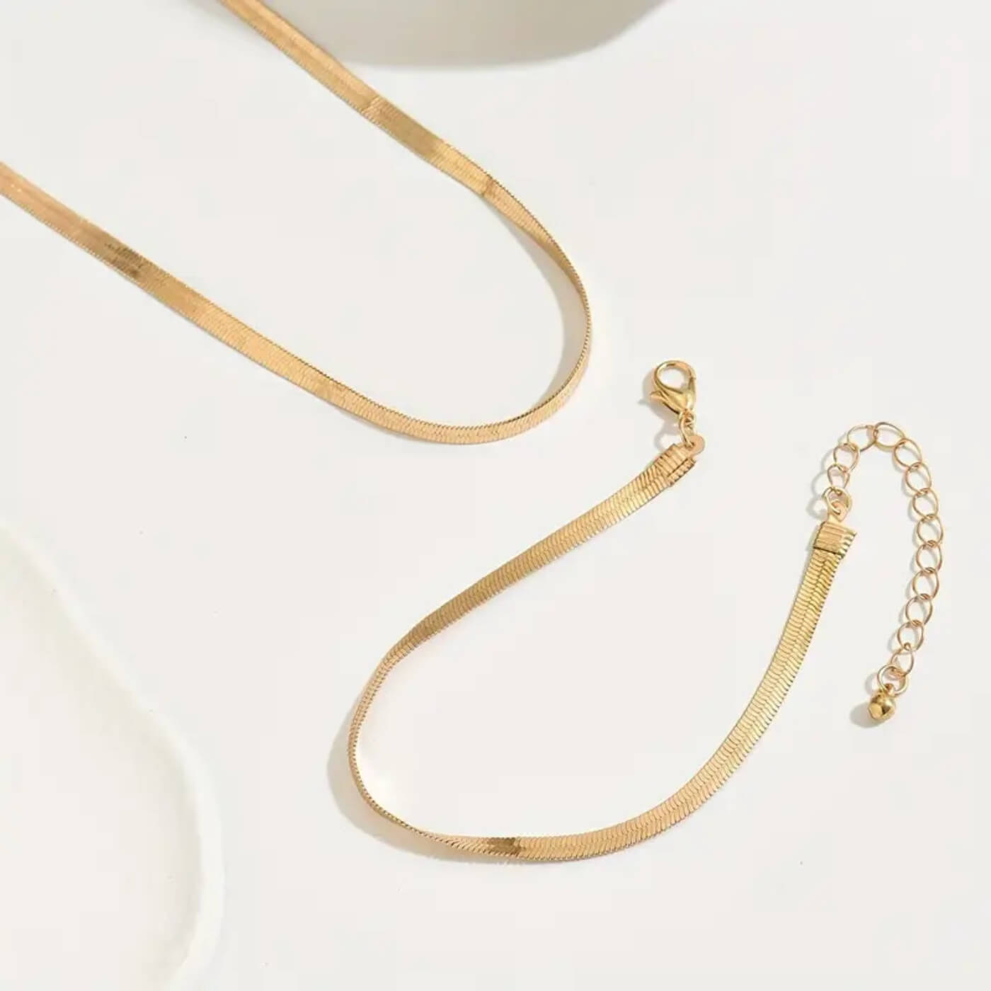 Luxury Crystal Minimalist Necklace & Bracelet