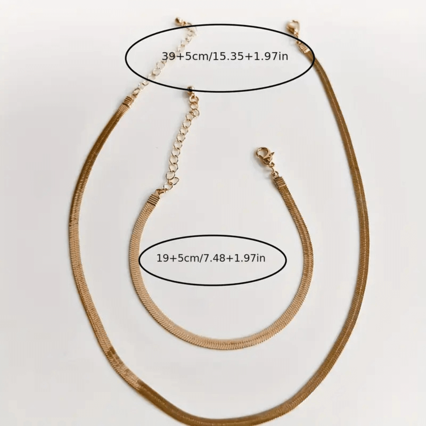 Luxury Crystal Minimalist Necklace & Bracelet