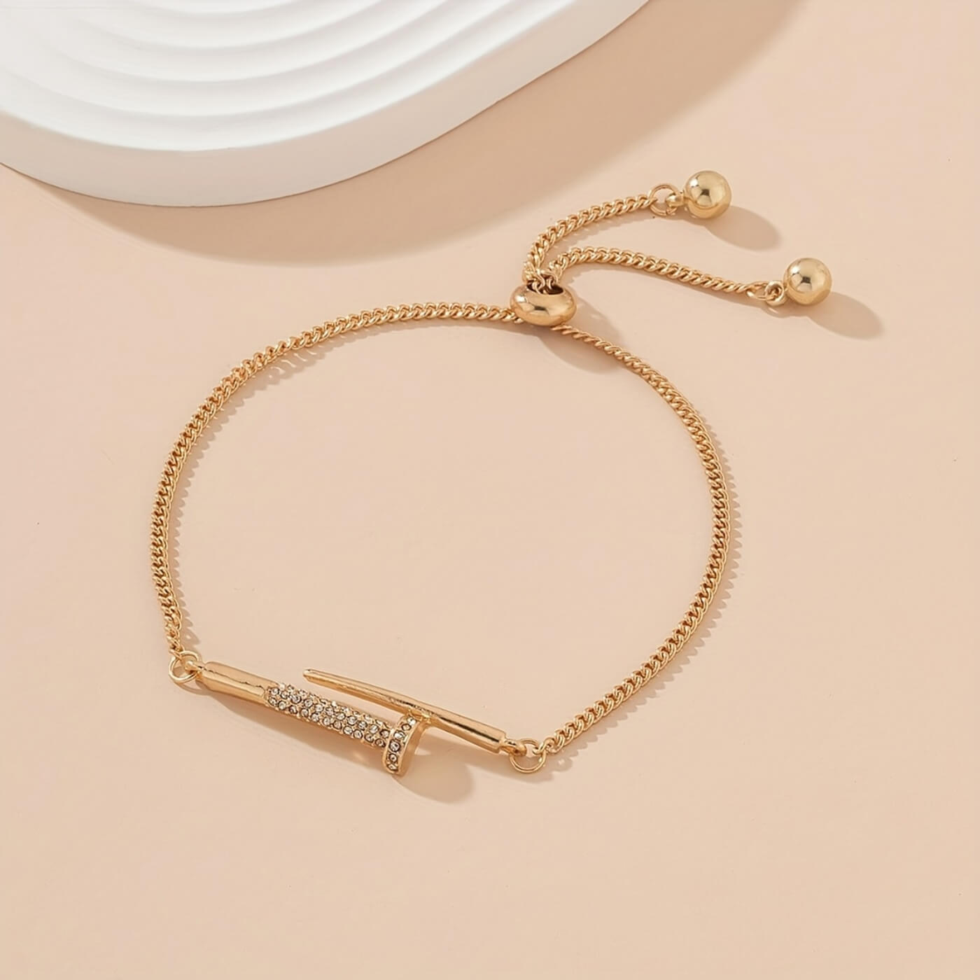 Luxury Crystal Nail Bracelet