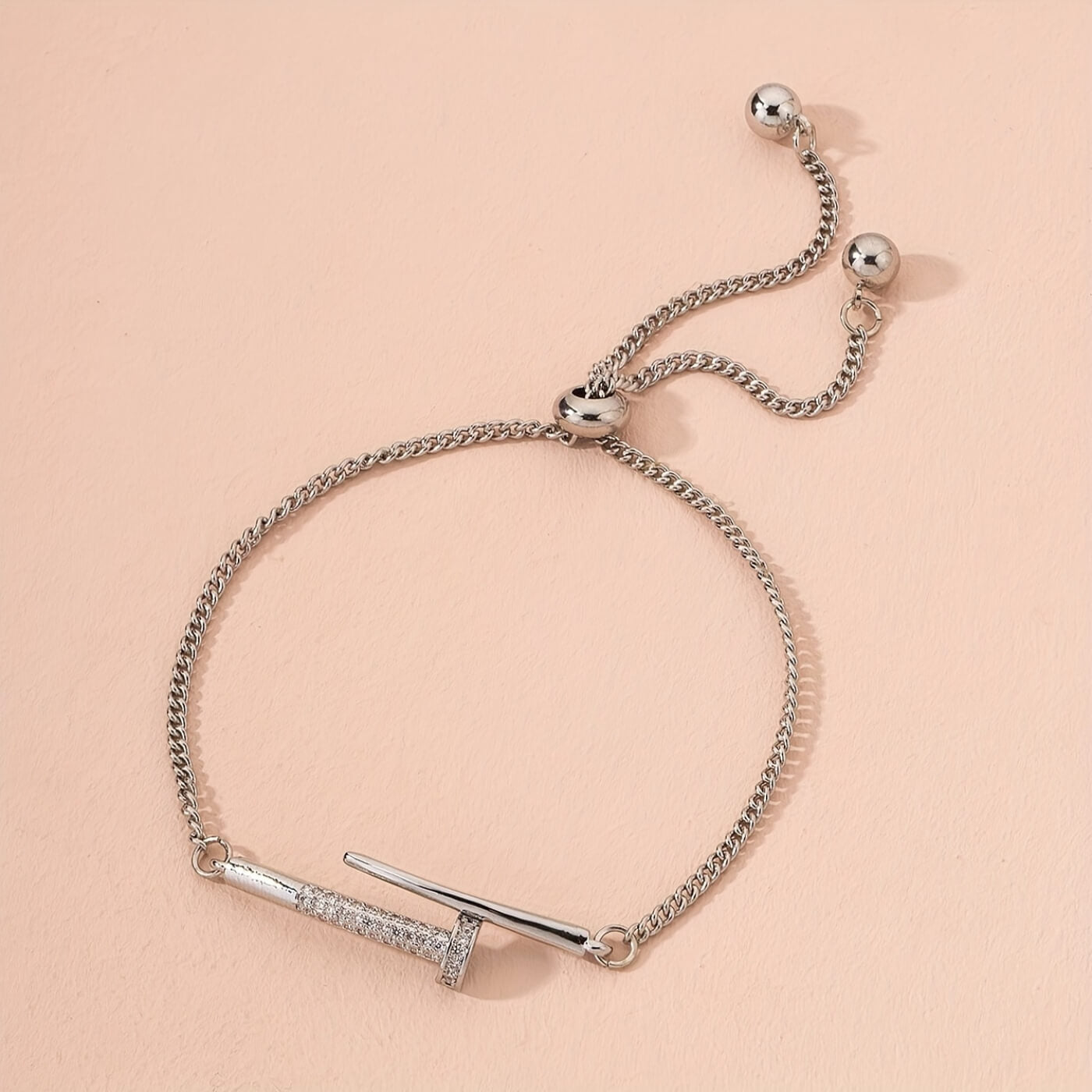 Luxury Crystal Nail Bracelet