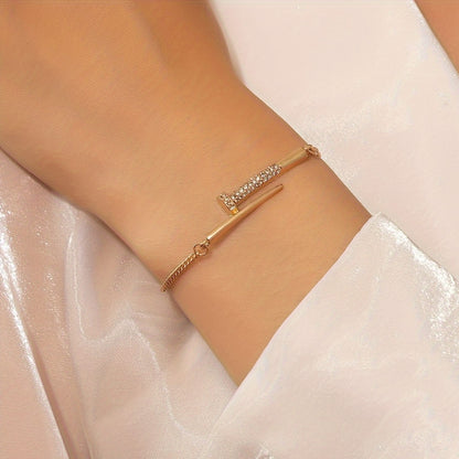 Luxury Crystal Nail Bracelet