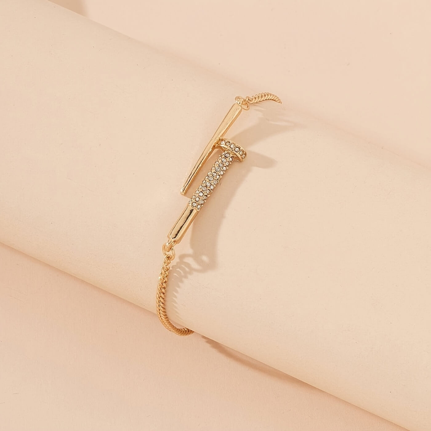 Luxury Crystal Nail Bracelet