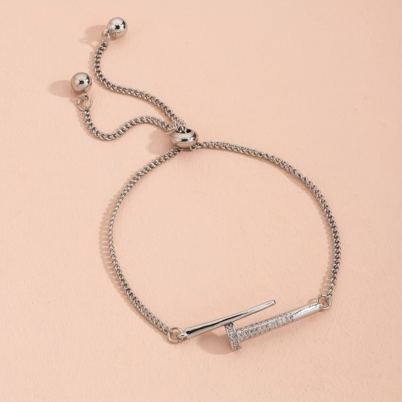 Luxury Crystal Nail Bracelet