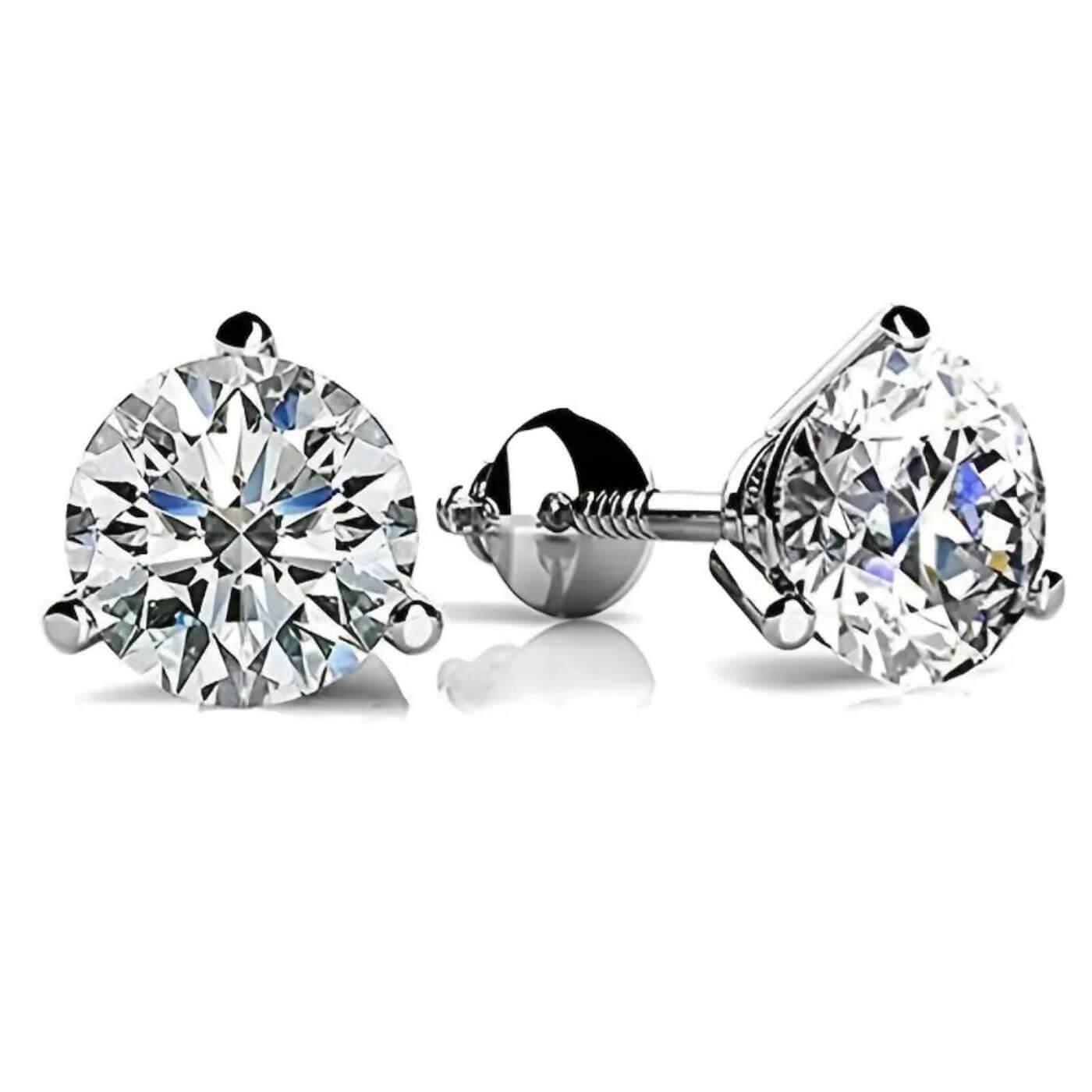 Luxury Crystal Round Cut Earrings