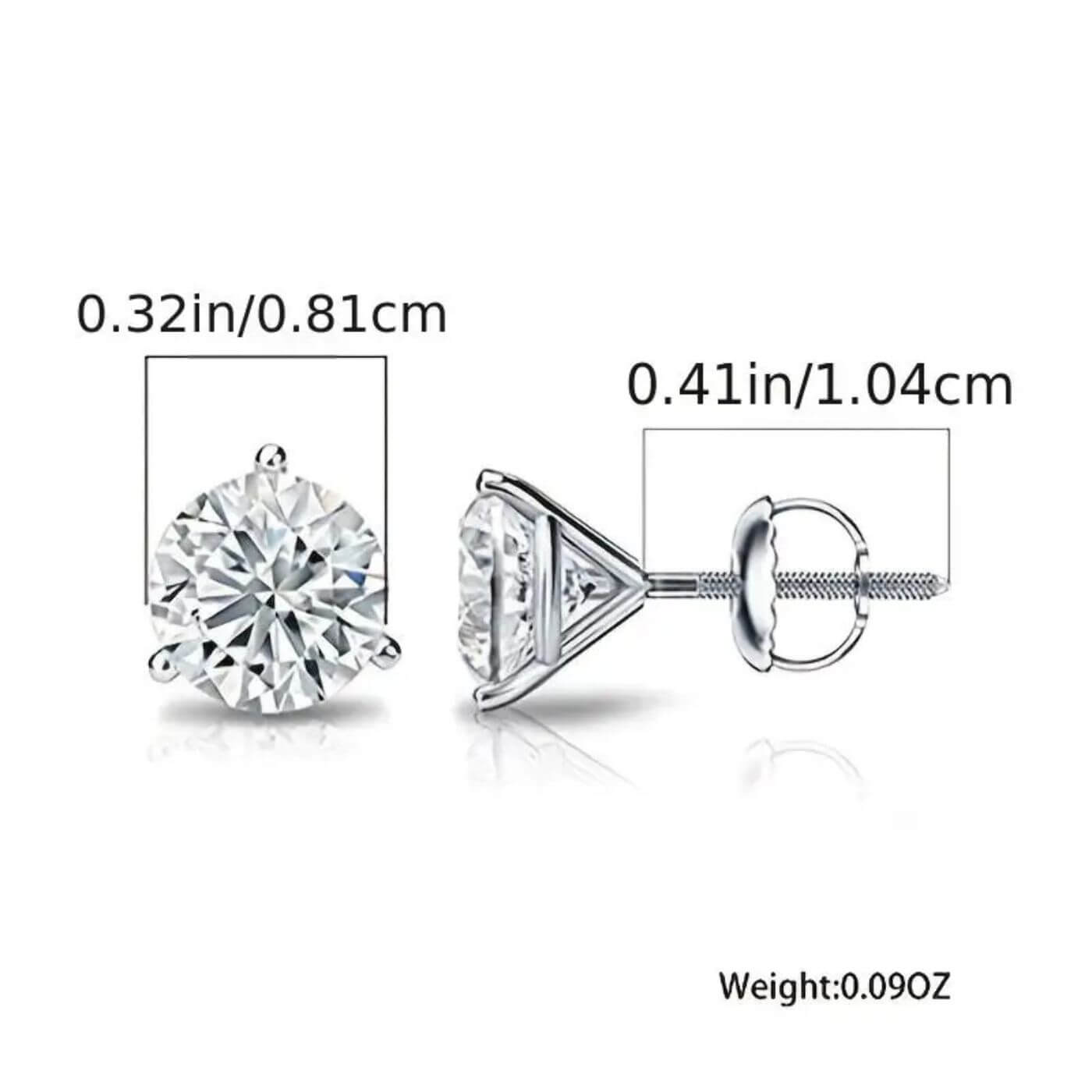 Luxury Crystal Round Cut Earrings