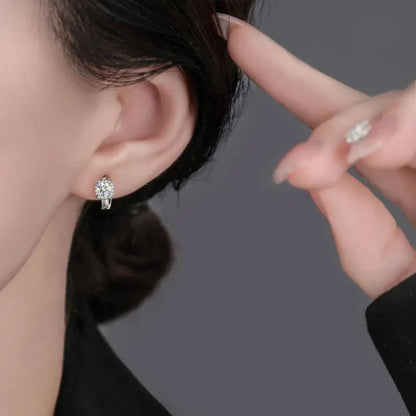 Luxury Crystal Square Stud Earrings