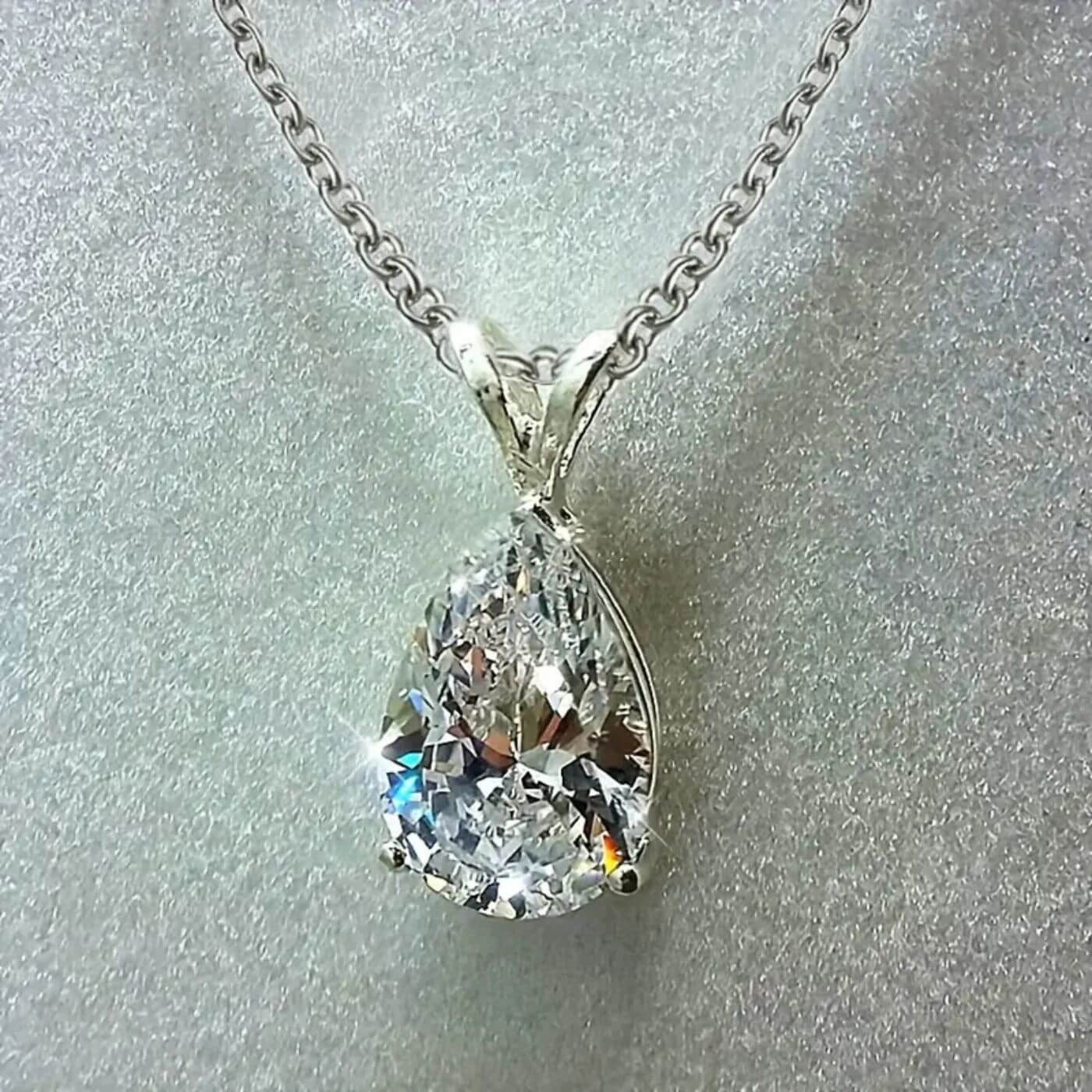 Luxury Crystal Water Drop Necklace