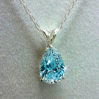 Luxury Crystal Water Drop Necklace