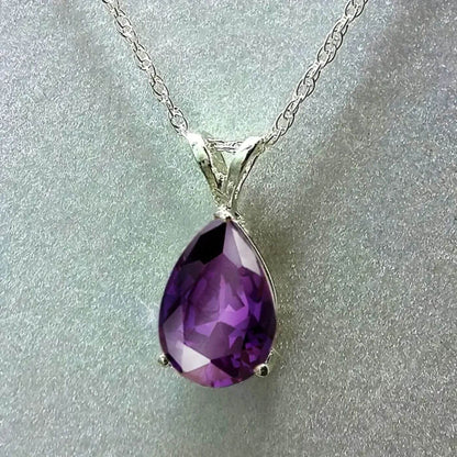 Luxury Crystal Water Drop Necklace
