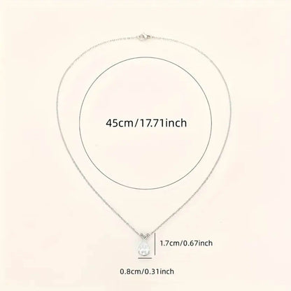 Luxury Crystal Water Drop Necklace