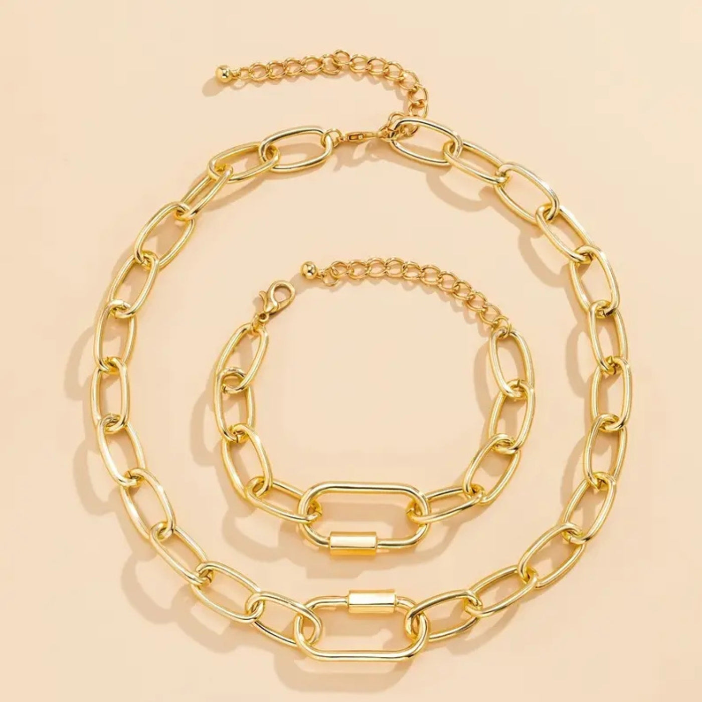 Luxury Link Jewelry Set