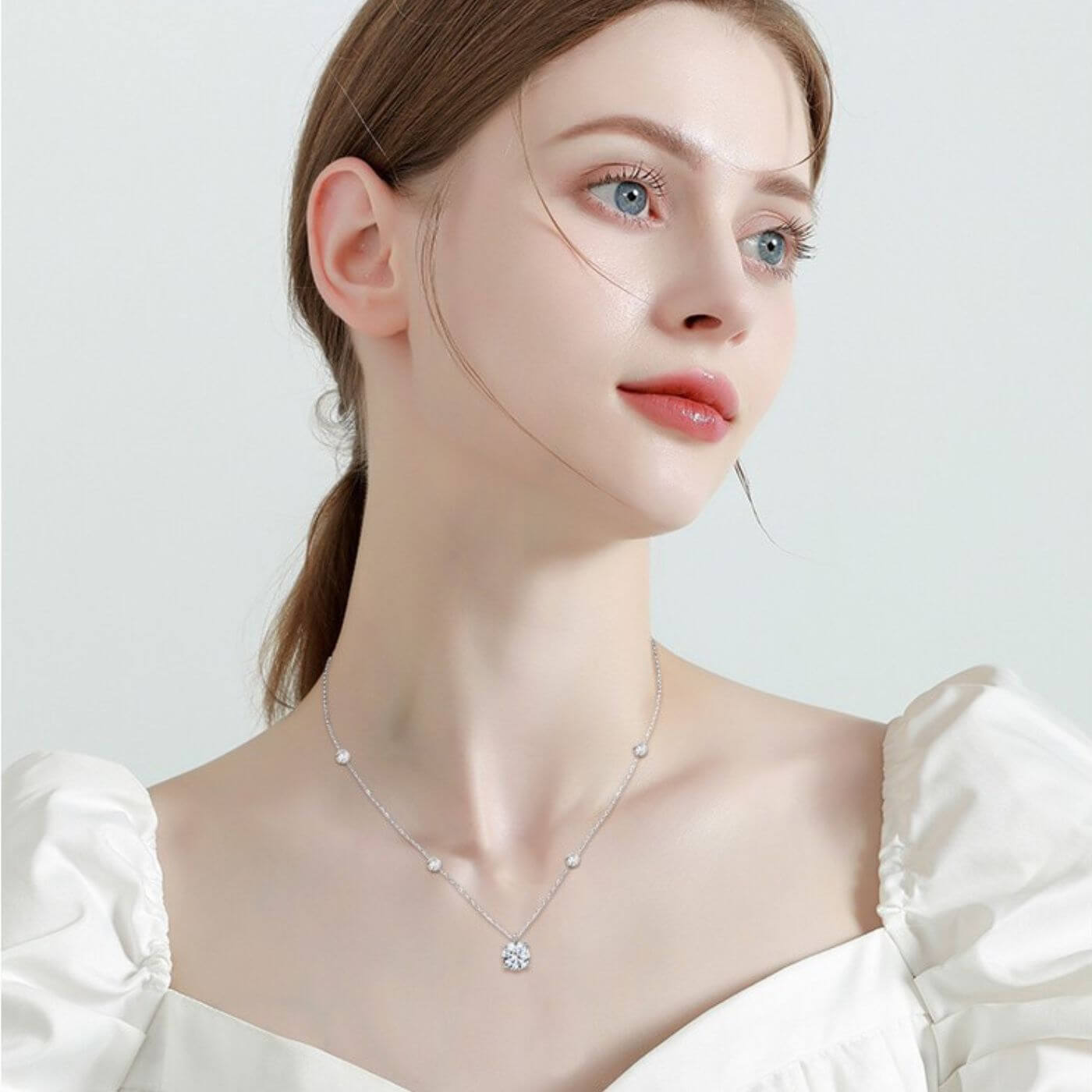 Exquisite Zirconia Classic Necklace