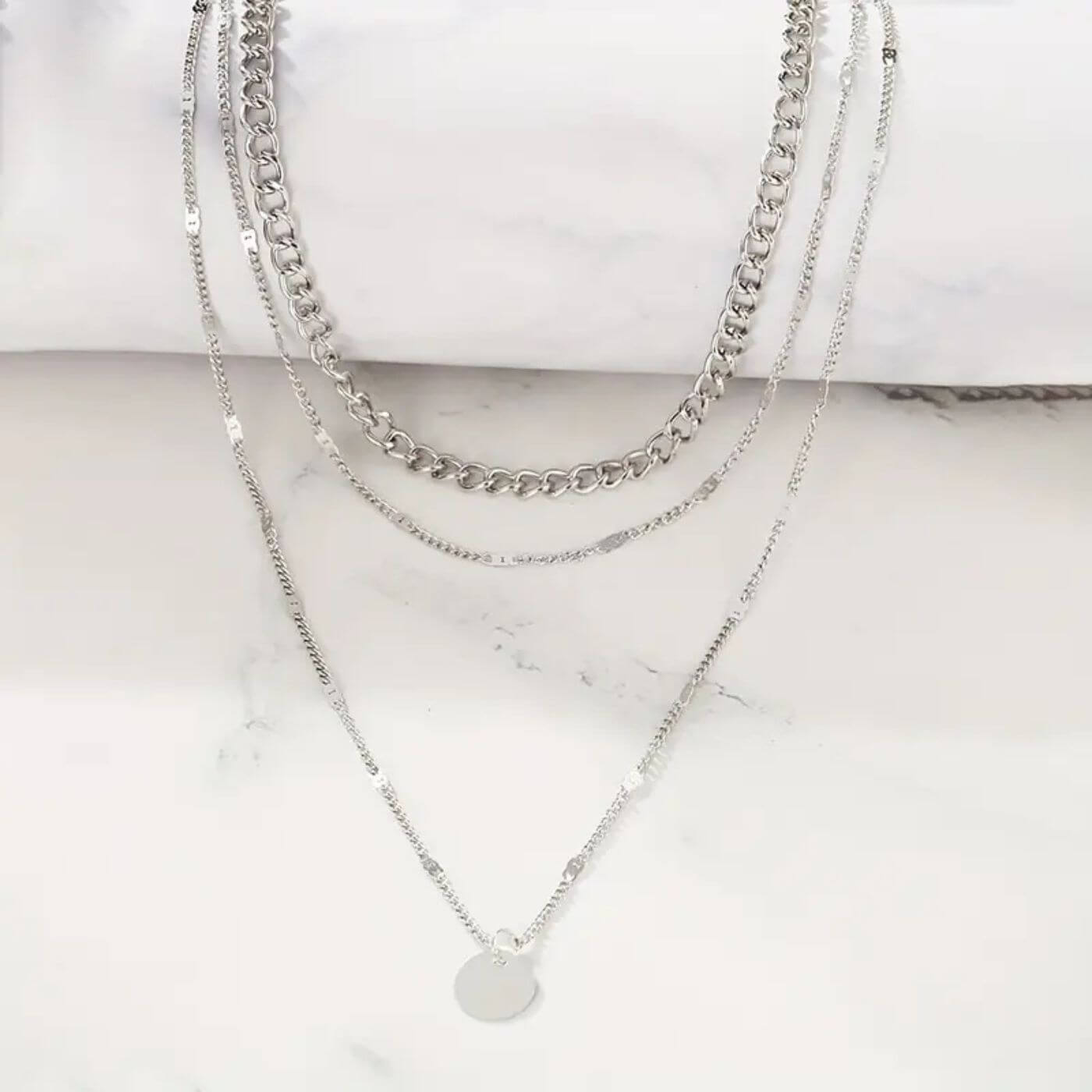 Luxury Layered Pendant Necklace