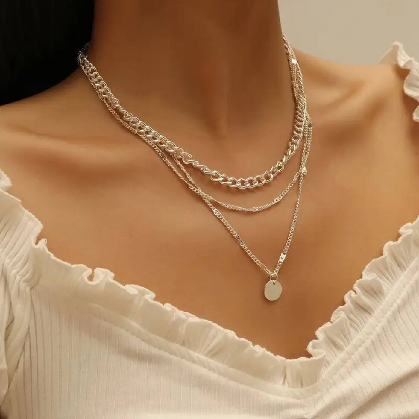 Luxury Layered Pendant Necklace