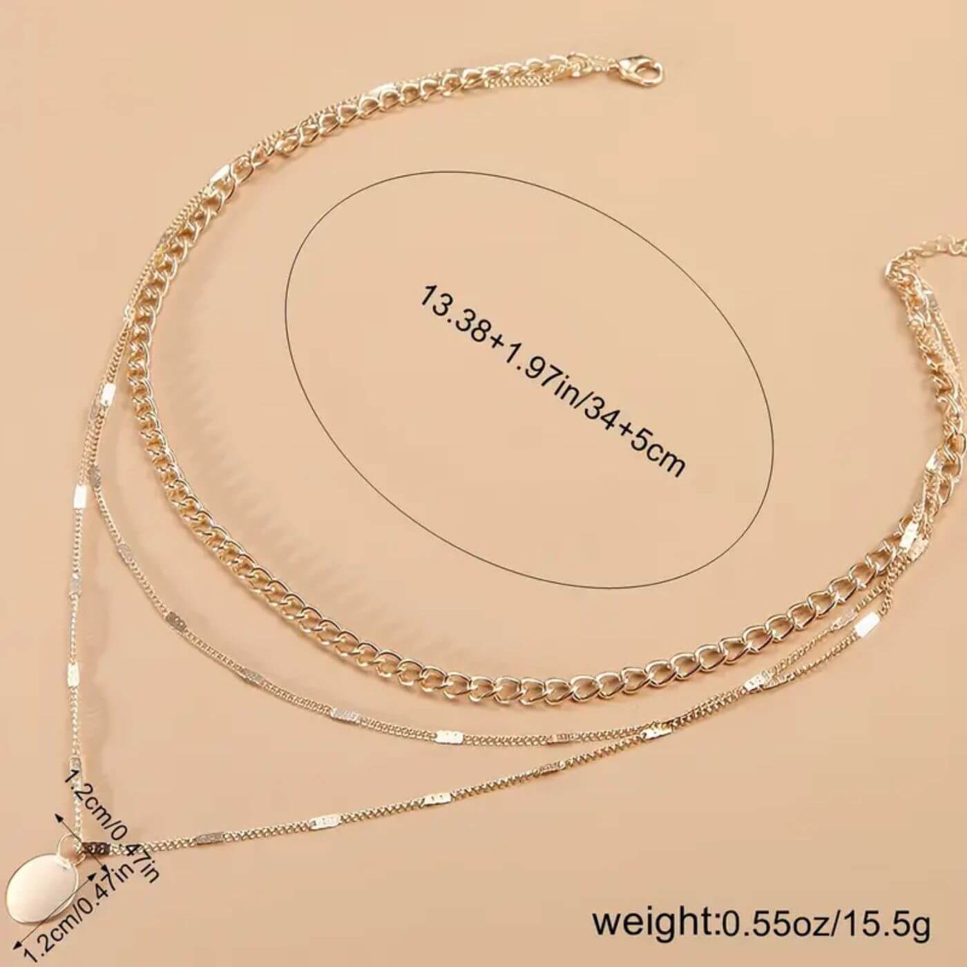 Luxury Layered Pendant Necklace