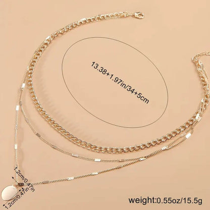 Luxury Layered Pendant Necklace