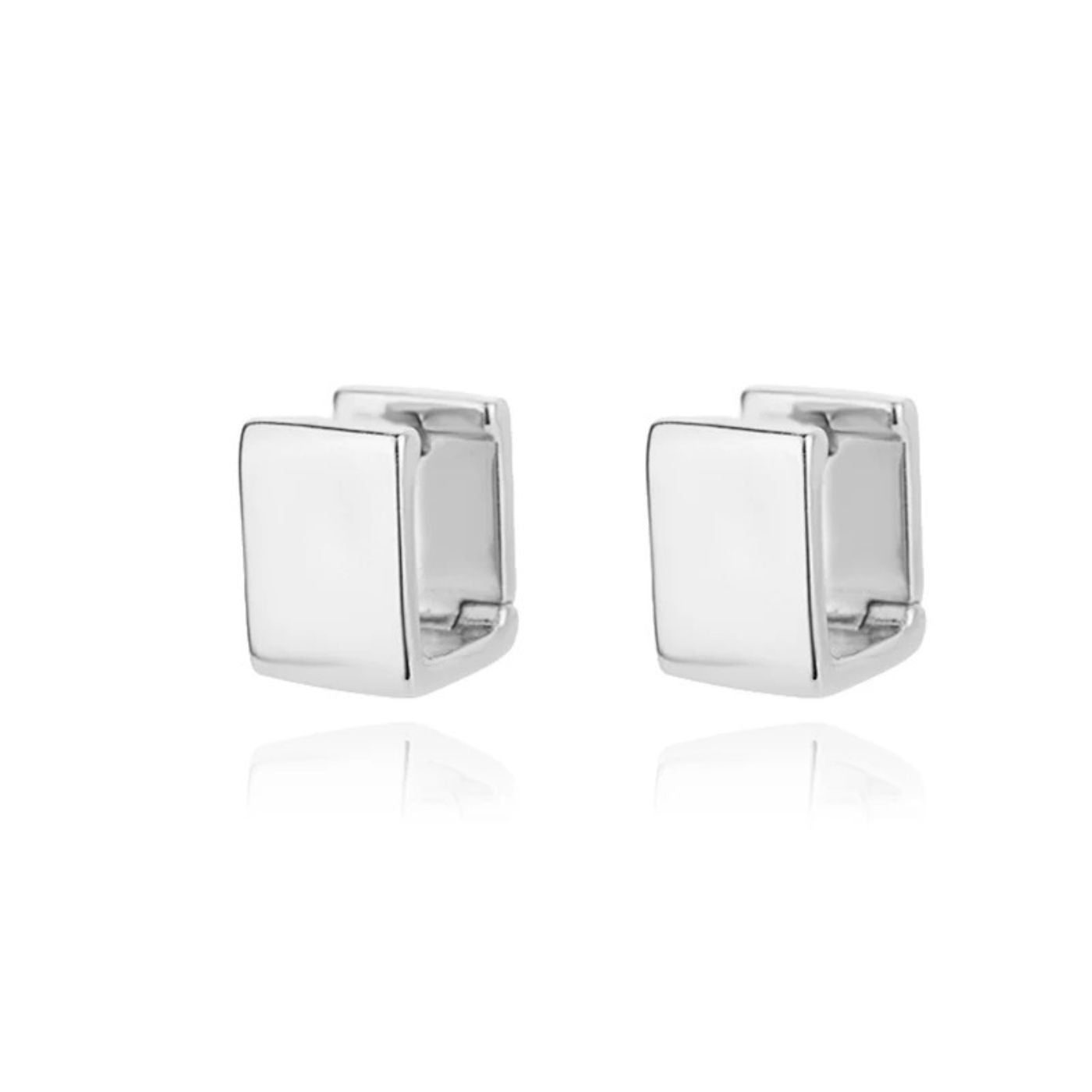 Luxury Square-Shaped Gold Earrings