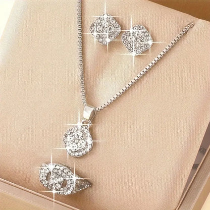 Opulent Diamond Jewelry Set