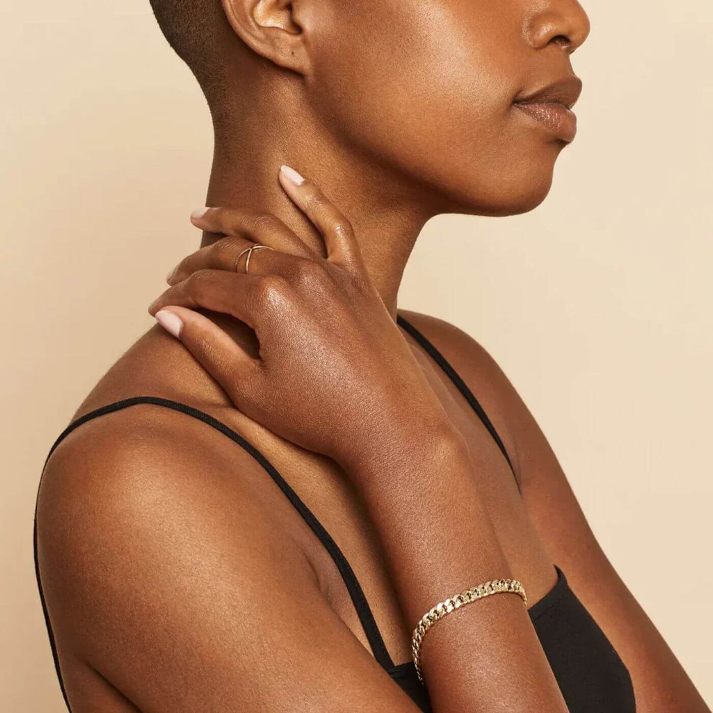 Refined Link Chain Bracelet