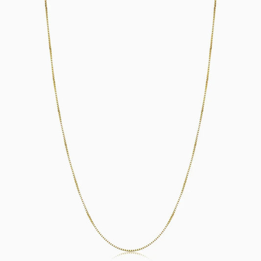 Refined Gold Minimalist Chain Necklace