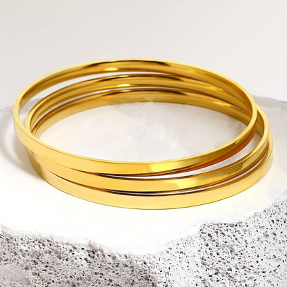 Refined Luxe Minimalist Bangles