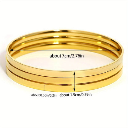 Refined Luxe Minimalist Bangles